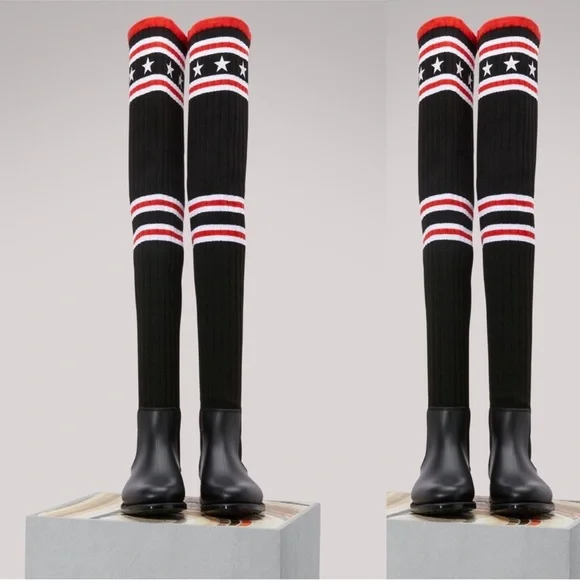 Givenchy black boots size 6